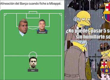 Kylian Mbappé: Barcelona “intenta” contratar a la estrella del PSG y se adueña de los memes