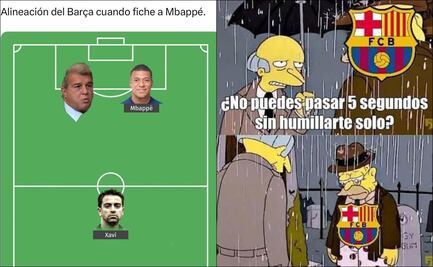 Kylian Mbappé: Barcelona “intenta” contratar a la estrella del PSG y se adueña de los memes