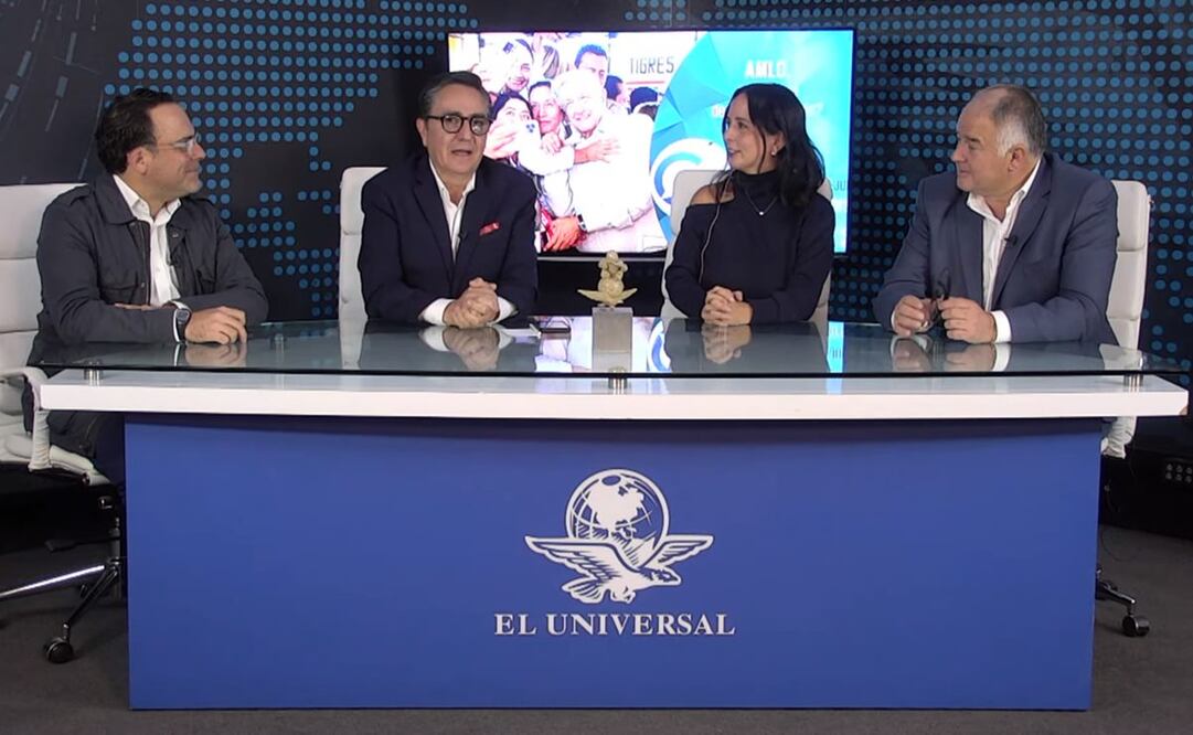 Analista político Luis Estrada en Con los de Casa. Foto: Youtube/EL UNIVERSAL