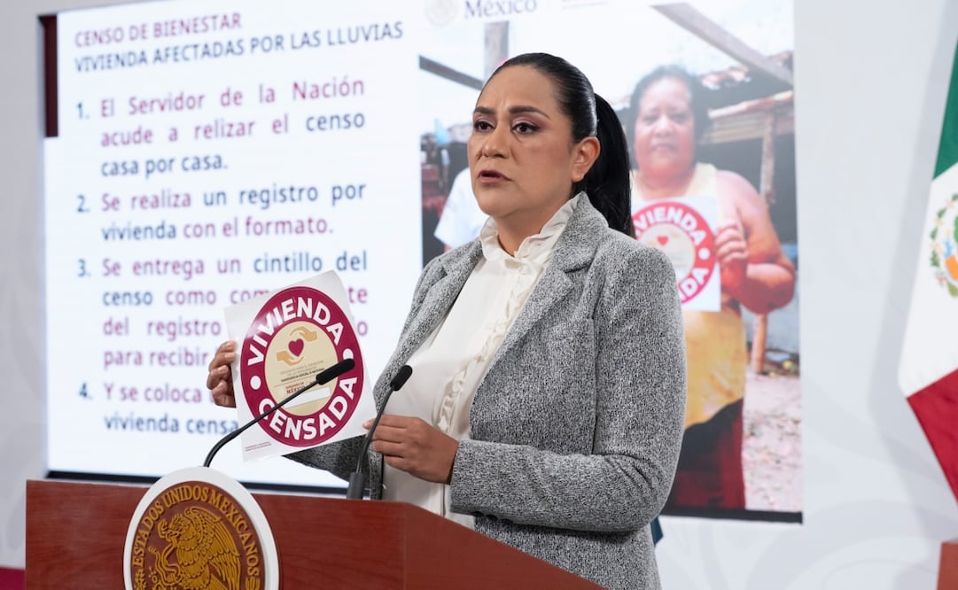 Ariadna Montiel Reyes, secretaria de Bienestar. Foto: Presidencia