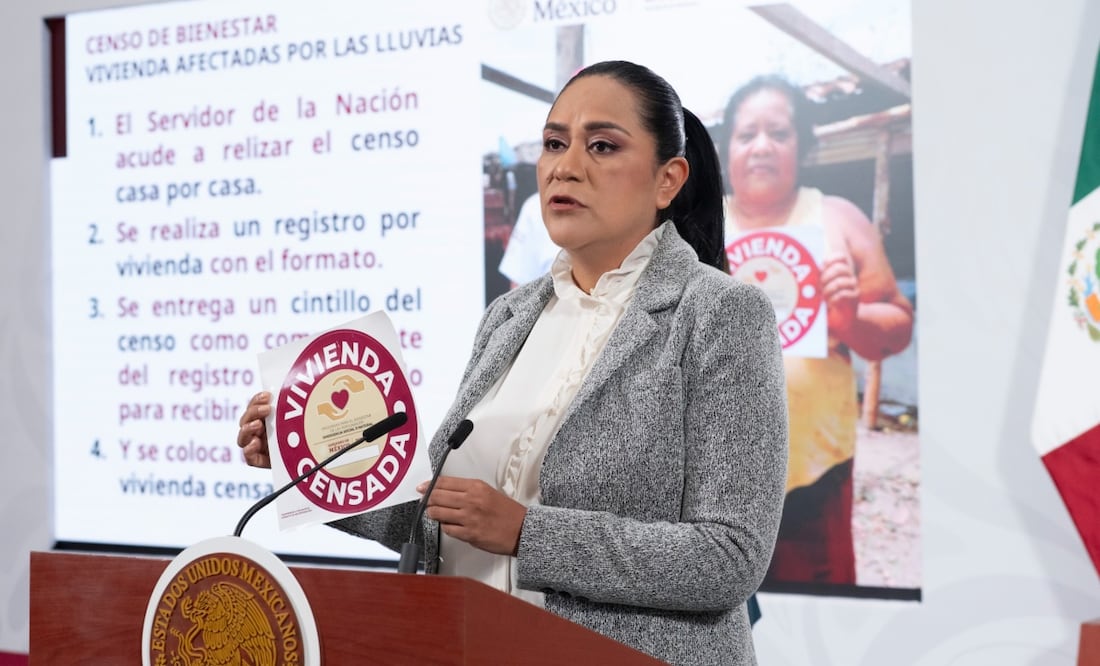 Ariadna Montiel Reyes, secretaria de Bienestar. Foto: Presidencia