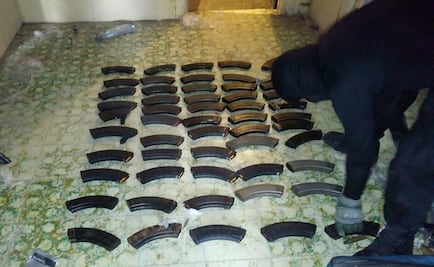 ​Aseguran en Tamaulipas tres vehículos y armamento