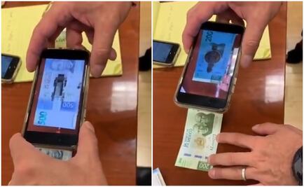 Así funciona la realidad aumentada en los nuevos billetes de 200 y 500 pesos