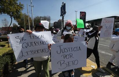 Alberto lleva preso desde el 2015 y sin víctimas que lo denuncien; familiares marchan en Toluca por su libertad