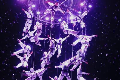 Vibrante y catártico, espectáculo que el Cervantino comisionó a La Fura dels Baus