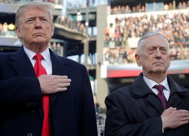 Jim Mattis se retirará con honores en febrero, afirma Donald Trump