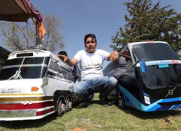 De taxista a constructor de autobuses a escala: padre de familia crea su propia empresa