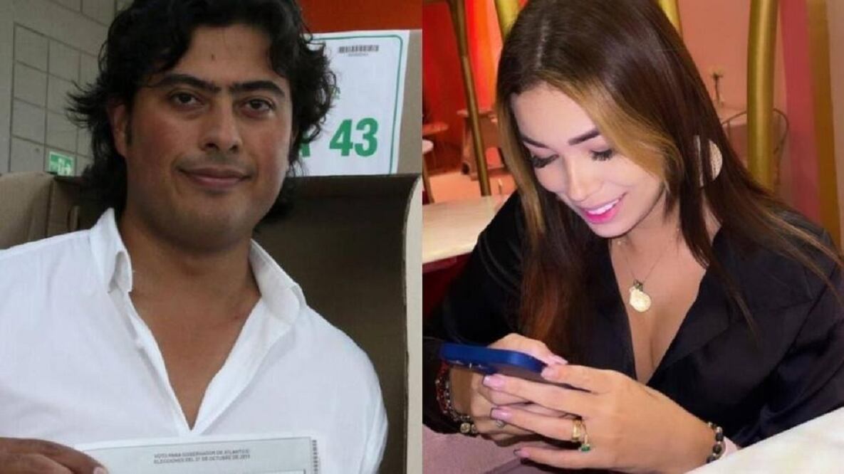 Nicolás Petro, diputado del Atlántico, será trasladado a Bogotá. Day Vásquez fue la que reveló los chats en los que ambos hablaban de la plata que tendrían. Foto: especial
