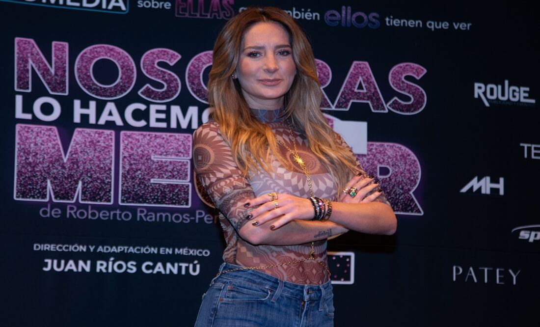 Geraldine Bazán celebró a sus hijas. Foto: Clasos