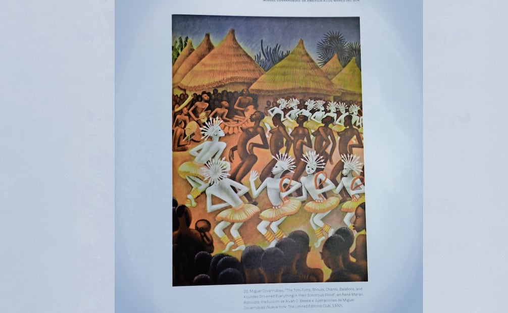 Representación en caricatura de las personas negras por parte de Miguel Covarrubias. IMÁGENES: “MIGUEL COVARRUBIAS: TRAZOS, DIAGRAMAS Y CONTACTOS DE AMÉRICA A LOS MARES DEL SUR”