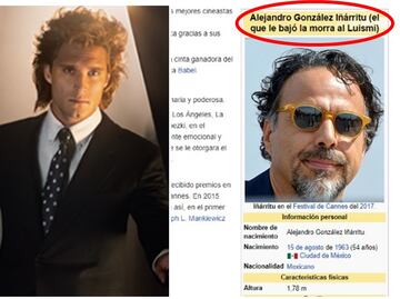 Cambian artículo de Wikipedia de Iñárritu tras serie de Luis Miguel