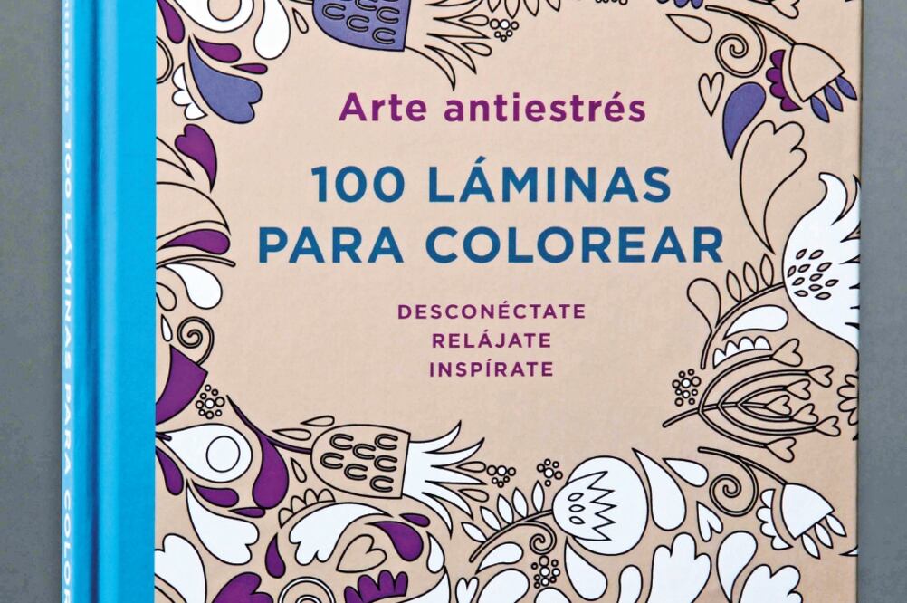 El libro propone que colorear no es una actividad exclusiva de los niños (ESPECIAL)