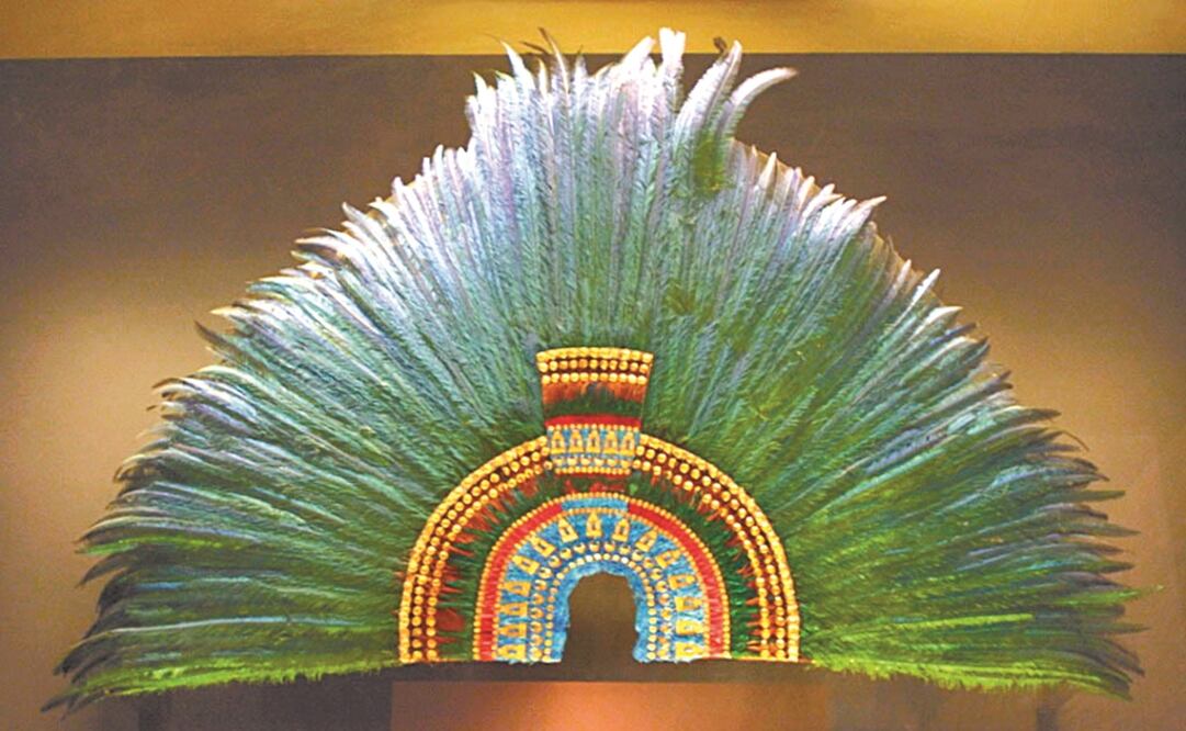 Moctezuma's Headdress at the in Vienna - File photo/EL UNIVERSAL