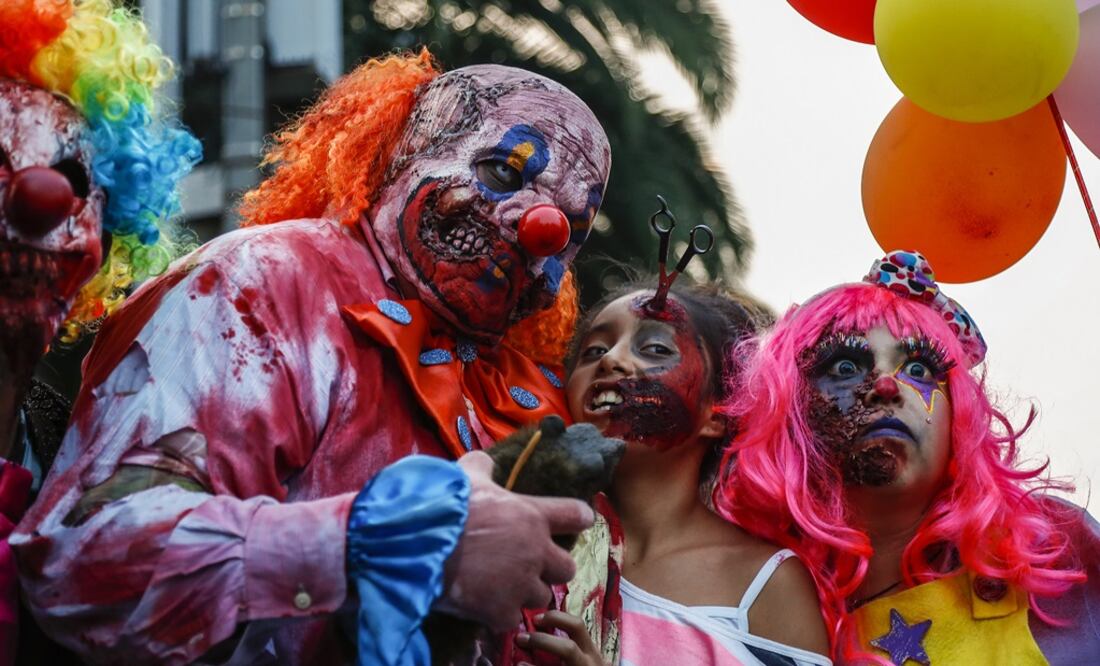 No te pierdas la marcha zombie 2023 en la CDMX. Foto: EL UNIVERSAL