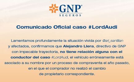 Rechaza GNP que directivo sea #LordAudi