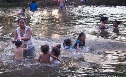 Unicef estima que al menos 2 mil 300 niños viajan en la caravana migrante
