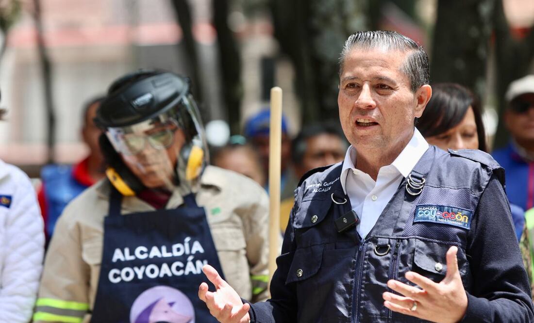 Giovani Gutiérrez asegura que Coyoacán es una de las alcaldías mejor calificadas. (Foto: especial)