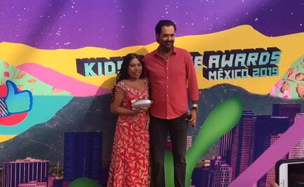 Dan a Yalitza Aparicio reconocimiento en Kids' Choice Awards México 2019
