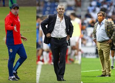 La Liga MX solamente tiene a tres técnicos mexicanos