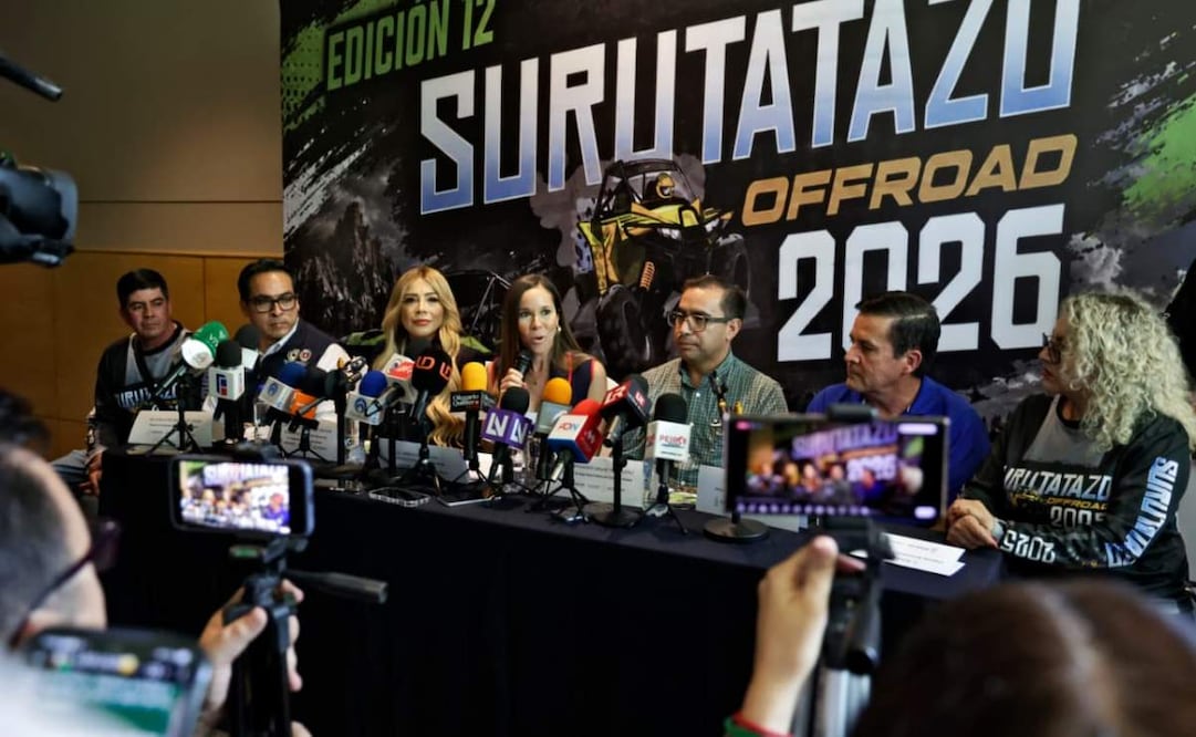 Secretaría de Turismo de Sinaloa anuncia el Surutatazo Off Road 2026; estiman más de 6 mil asistentes. Foto: Especial