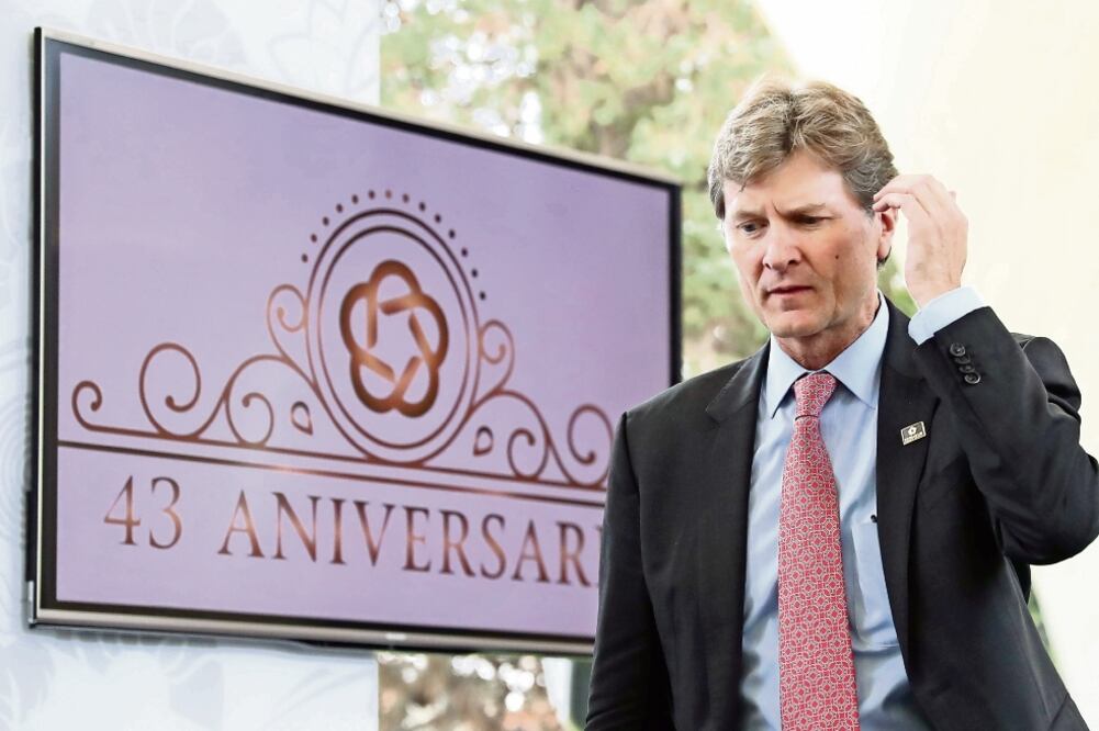 En la conmemoración del 43 aniversario de Fonatur, Enrique de la Madrid destacó que los Centros Integralmente Planeados contribuyen a que México se ubique entre los 10 principales destinos en llegada de turistas internacionales. (ARIEL OJEDA. EL UNIVERSA)