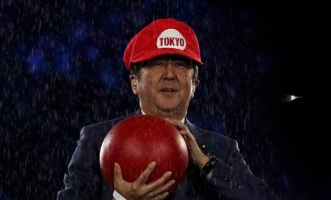 El premier japonés Shinzo Abe en la clausura de Río de Janeiro para presentar Tokio 2020 (Foto: Reuters)