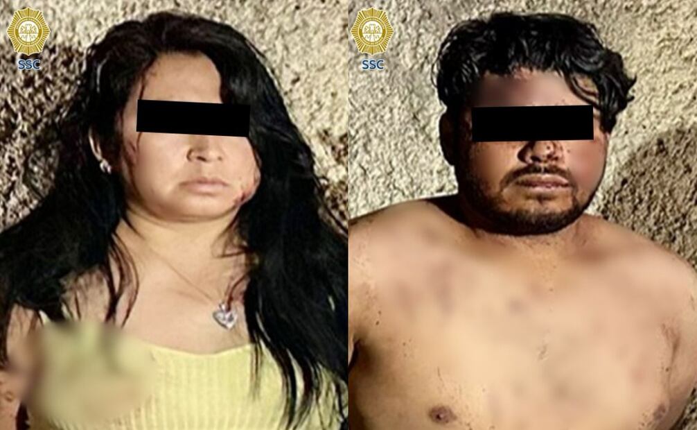 Los presuntos implicados fueron detenidos en calles de la alcaldía Álvaro Obregón. Foto: Especial.