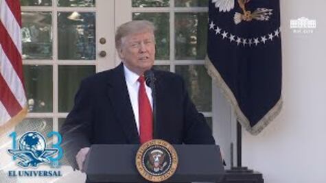 Trump anuncia acuerdo para abrir gobierno federal de EU durante tres semanas