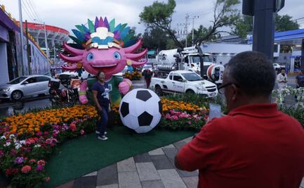 Mundial 2026: Figura del Ajolote regresa al Estadio Ciudad de México; fue reubicado