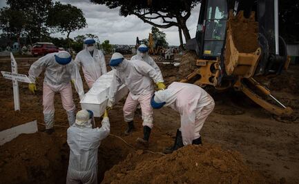 Brasil sobrepasa la marca de los 100 mil casos diarios de Covid-19