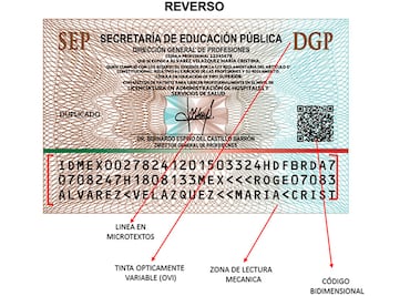 SEP: no es necesario renovar la anterior Cédula profesional