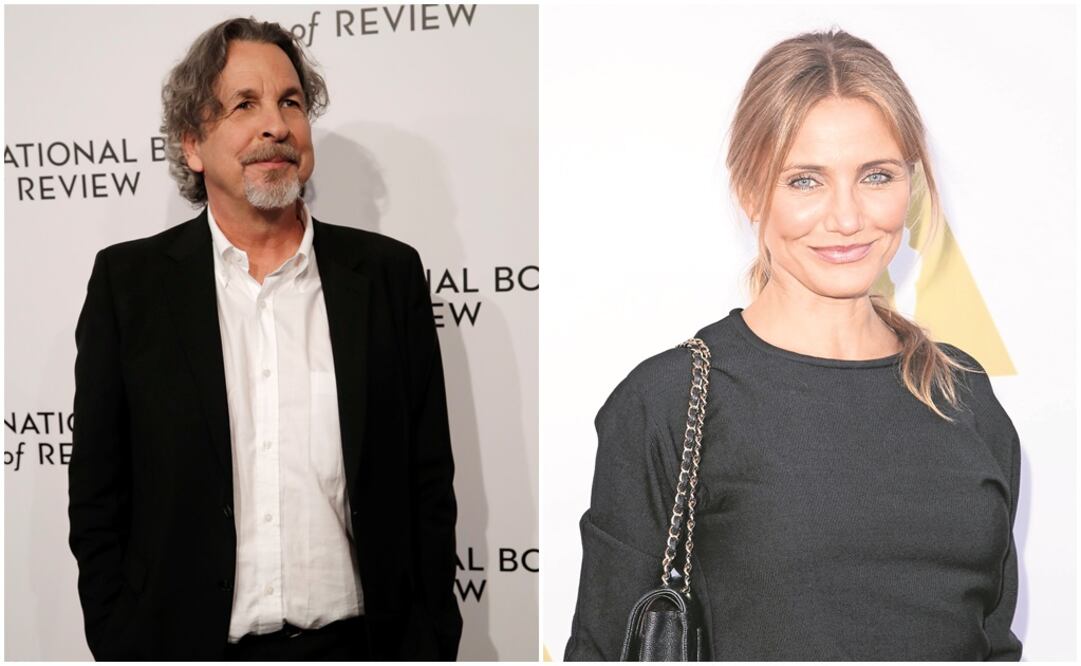 Peter Farrelly y Cameron Diaz. Foto: Archivo El Universal