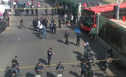 Metrobús arrolla a motociclista en Zaragoza