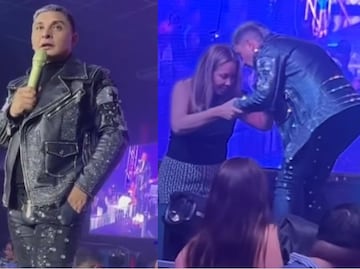 ¡Fuera, fuera! Bajan al comediante "JJ" del escenario por supuestamente llegar con unas copitas de más