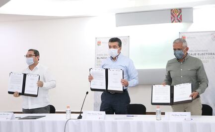 Gobierno de Chiapas suscribe convenio de blindaje electoral