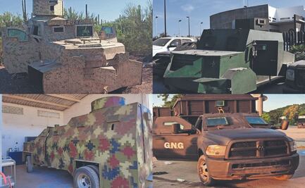 Narco acelera producción de vehículos monstruo; crece en este sexenio su decomiso