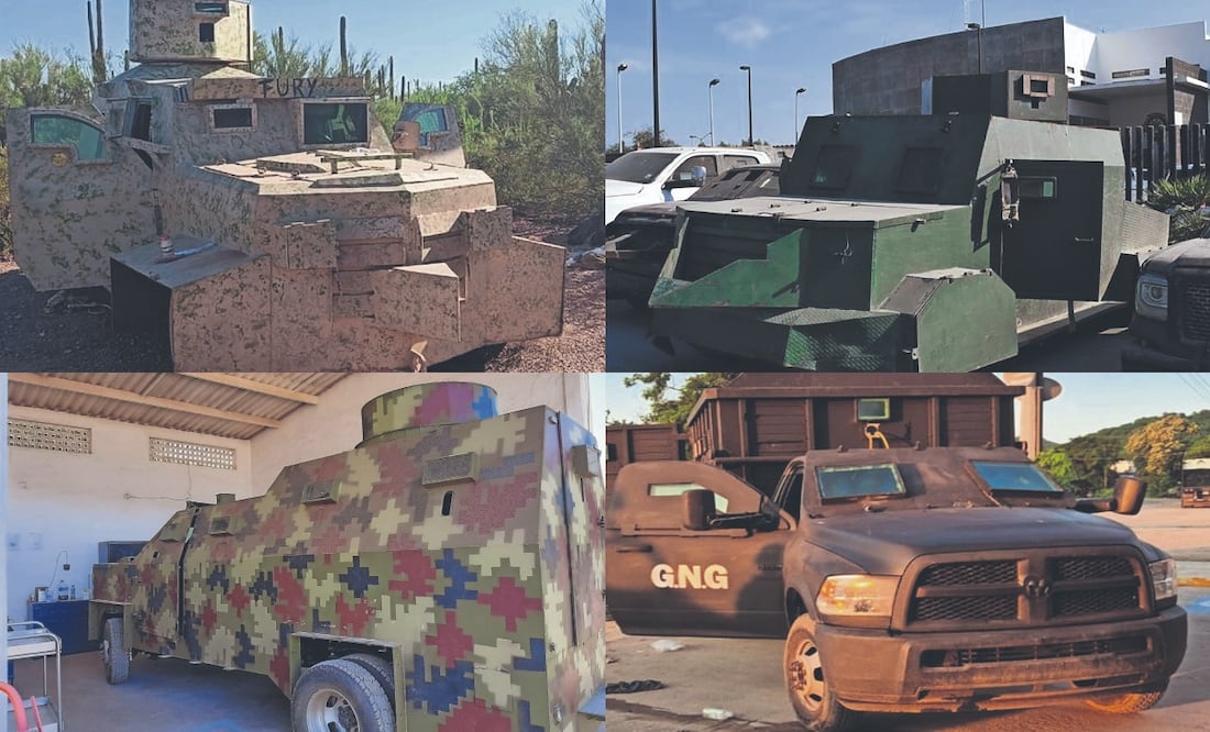 Para el blindaje de estos vehículos se usan placas de acero de distintos grosores. Foto Especial