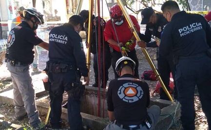 Mujer se lesiona al caer en una tumba de cuatro metros en Nuevo León