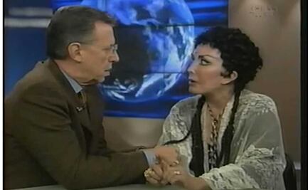 VIDEO Cuando Irma Serrano "La Tigresa" y López-Dóriga tuvieron un encontronazo en noticiario estelar