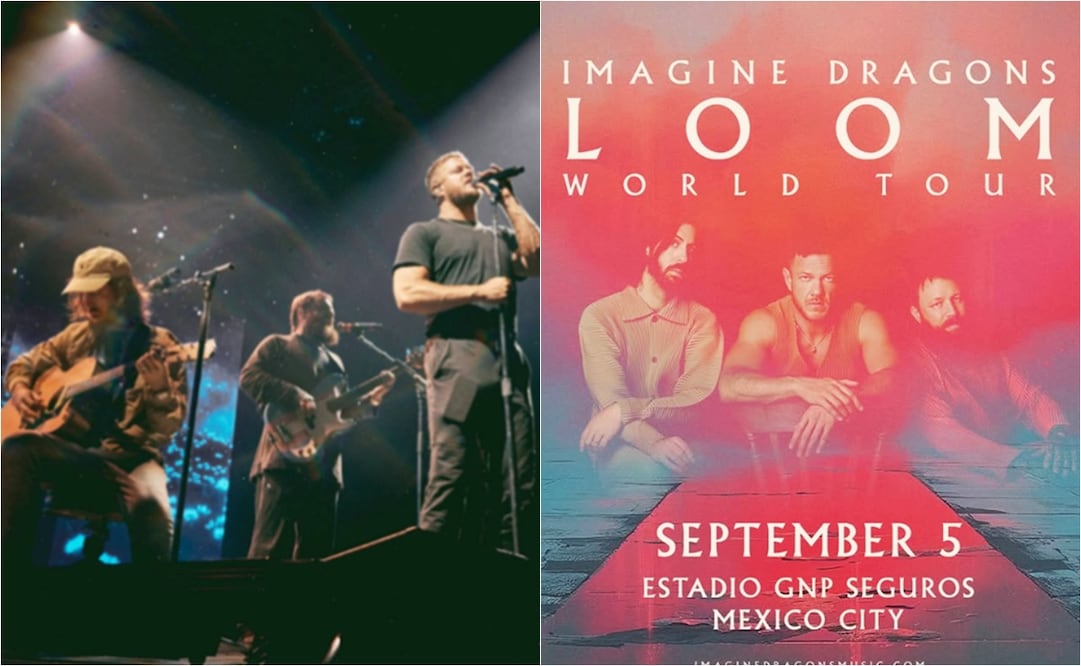 Imagine Dragons informa que ofrecerá concierto en México.
Fotos: Instagram, vía @imaginedragons