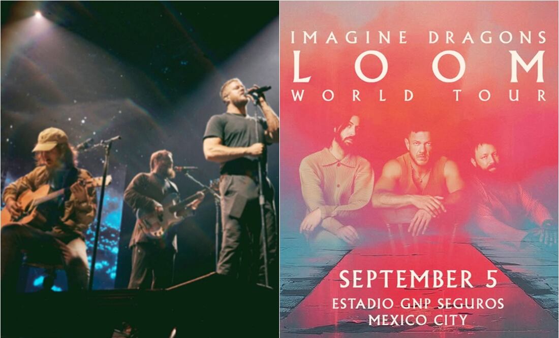 Imagine Dragons informa que ofrecerá concierto en México.
Fotos: Instagram, vía @imaginedragons