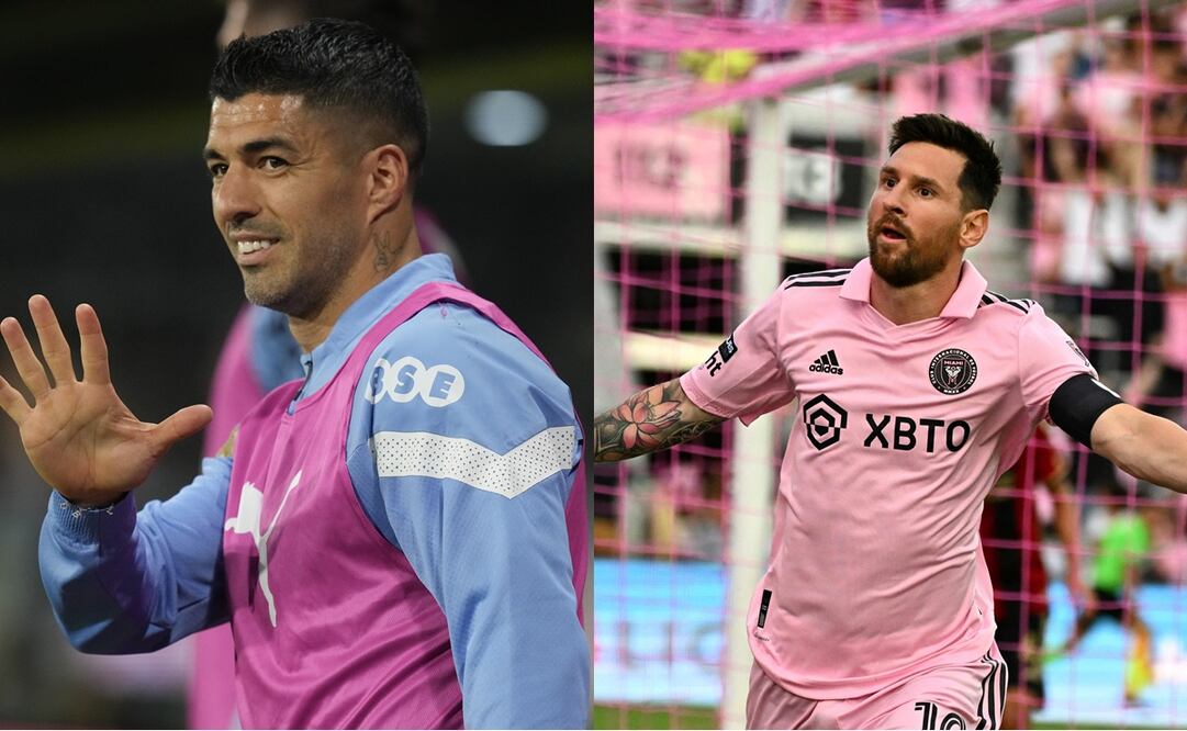 Luis Suárez y Lionel Messi - Foto: Especial