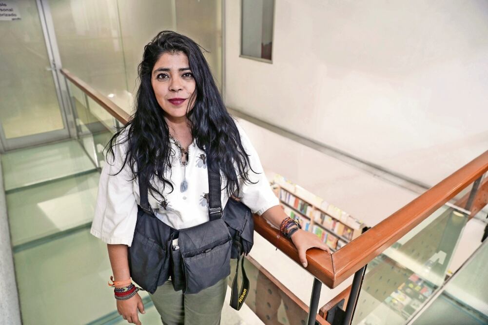 Periodista, Frida Guerrera. (LUIS CORTÉS. EL UNIVERSAL)