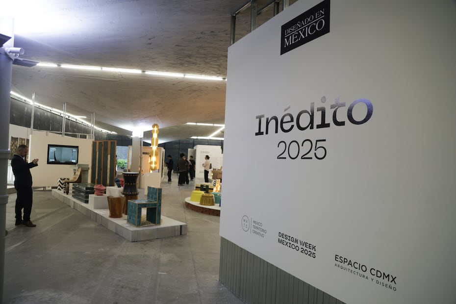 Banco Azteca entregó el Premio Inédito 2025, un galardón para creadores de diseño industrial,. Foto: Carlos Mejía /EL UNIVERSAL