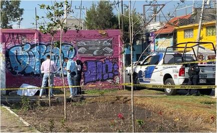 Encuentran restos humanos en bolsa de plástico en parque de Nezahualcóyotl