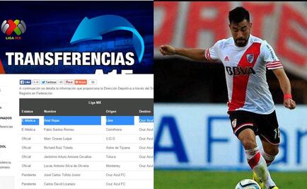 Ariel Rojas, nuevo jugador de Cruz Azul 