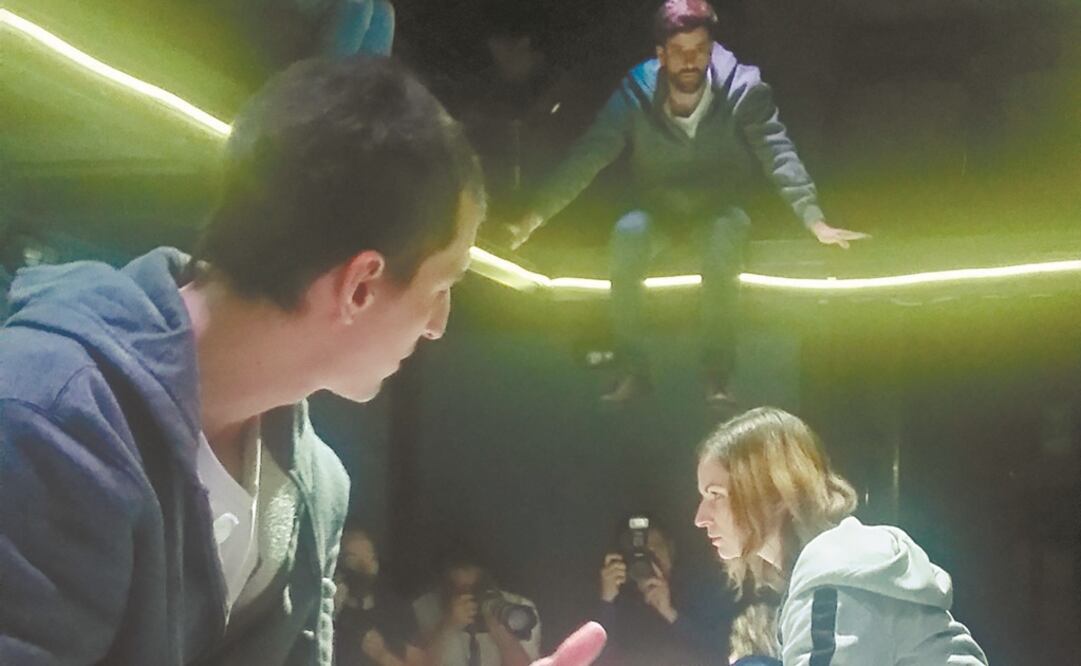 Cuatro actores en escena contarán la historia. Foto: SUGHEY BAÑOS. EL UNIVERSAL