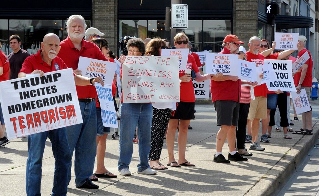 Manifestantes en Charleston, Virginia Occidental. Foto: AP