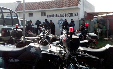 Policías municipales mantienen paro en Hidalgo