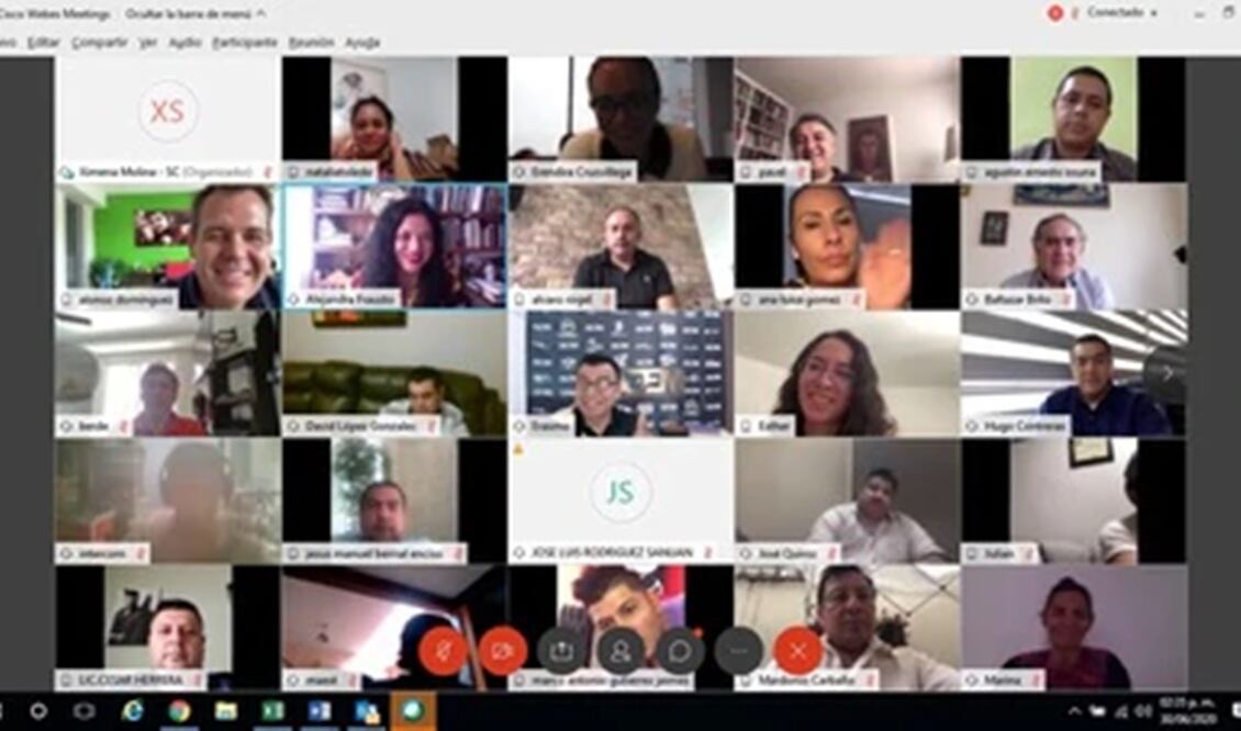 Reunión de músicos. Foto: Captura